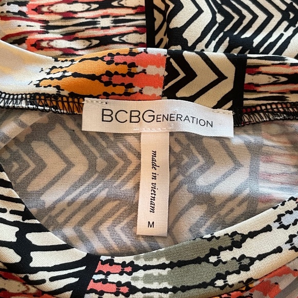 BCBGeneration Casual A-Line Short-Sleeved Dress - M - Picture 6 of 7